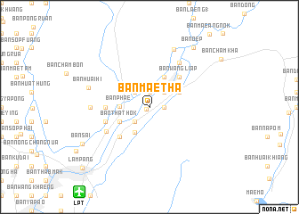 map of Ban Mae Tha