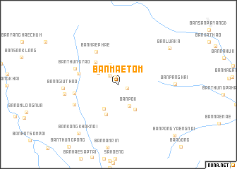 map of Ban Mae Tom
