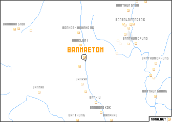 map of Ban Mae Tom