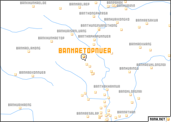 map of Ban Mae Top Nuea