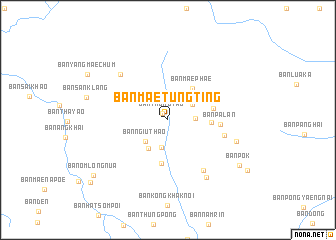 map of Ban Mae Tung Ting