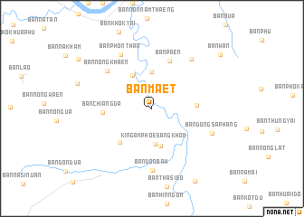 map of Ban Maet