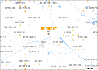 map of Ban Maet