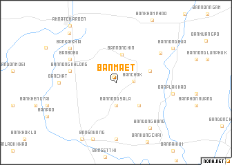 map of Ban Maet