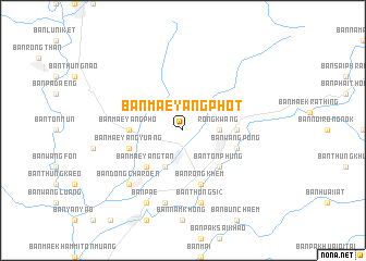 map of Ban Mae Yang Phot