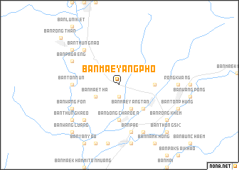 map of Ban Mae Yang Pho