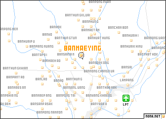 map of Ban Mae Ying