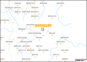 map of Ban Magam
