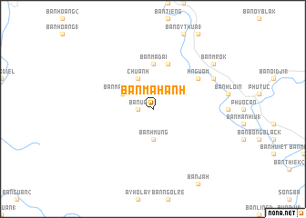 map of Ban Ma Hanh