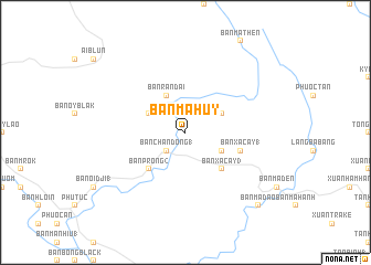 map of Ban Ma Huy