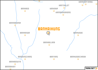 map of Ban Mai Hung