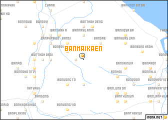 map of Ban Mai Kaen