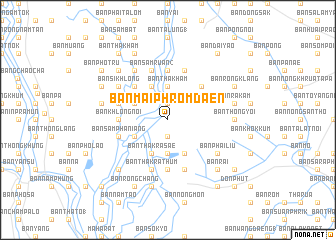 map of Ban Mai Phrom Daen