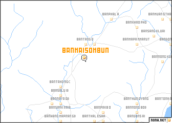 map of Ban Mai Sombun