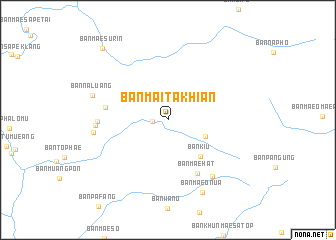 map of Ban Mai Takhian