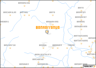 map of Ban Mai Ya Nua