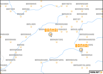 map of Ban Mai