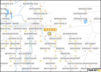 map of Ban Mai