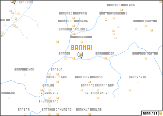 map of Ban Mai