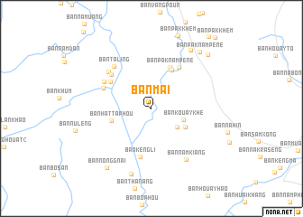 map of Ban Mai