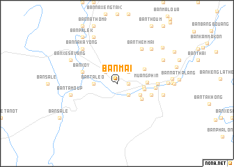 map of Ban Mai