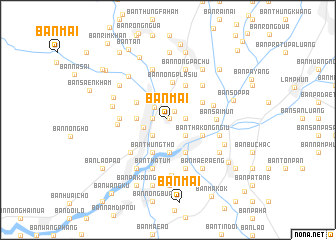 map of Ban Mai