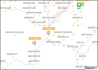 map of Ban Mai