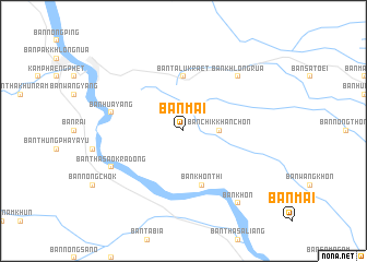 map of Ban Mai