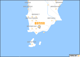 map of Ban Mai