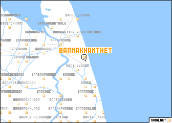 map of Ban Makham Thet