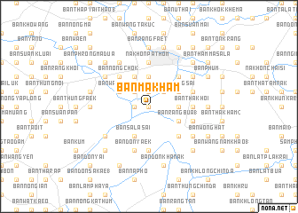 map of Ban Makham