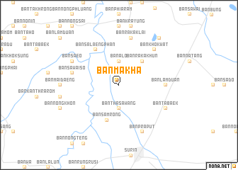 map of Ban Makha