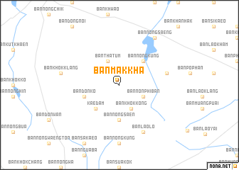 map of Ban Mak Kha