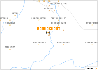 map of Ban Mak Krat