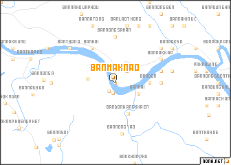 map of Ban Maknao