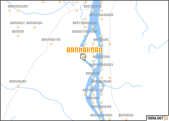 map of Ban Maknao