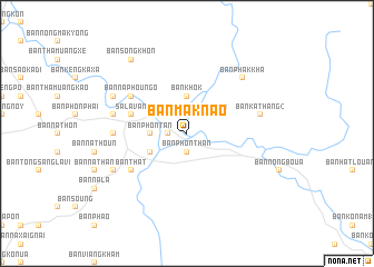 map of Ban Maknao