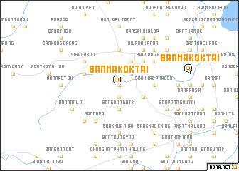 map of Ban Makok Tai