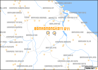 map of Ban Manang Ka Yi