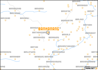 map of Ban Manang