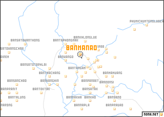 map of Ban Ma-Nao