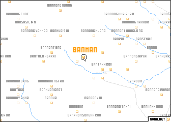 map of Ban Man