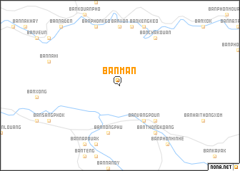 map of Ban Man