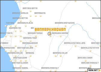 map of Ban Map Khao Wan