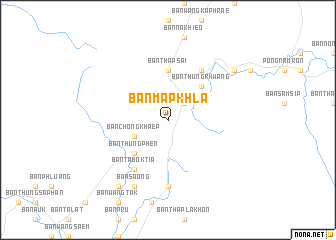 map of Ban Map Khla