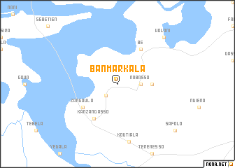 map of Ban Markala