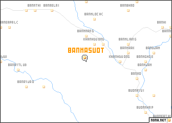 map of Ban Ma Suot