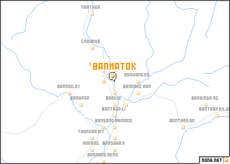 map of Ban Mat Ok