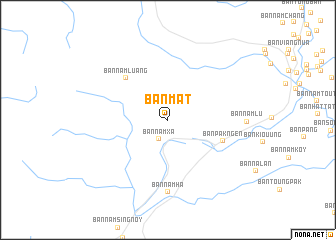 map of Ban Mat