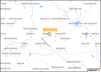 map of Ban Ma-u